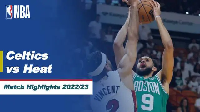 Berita Video, Highlights pertandingan gim keenam antara Miami Heat Vs Boston Celtics pada Minggu (28/5/2023)