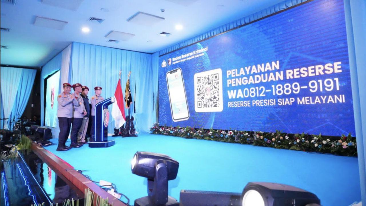 Polri Luncurkan Aplikasi Pelayanan Pengaduan Reserse untuk Percepat Laporan
