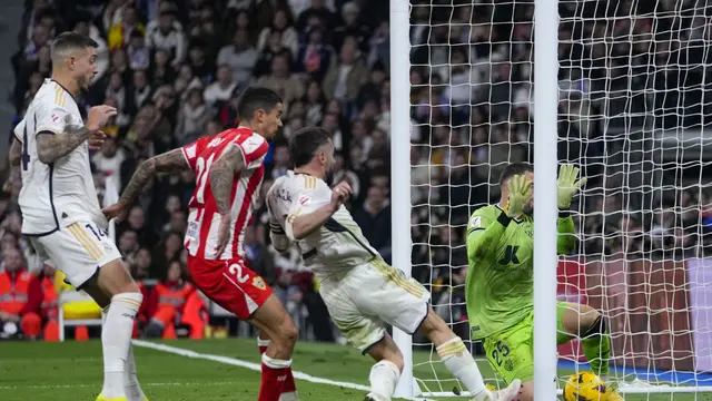 FOTO Duel Real Madrid Vs Almeria