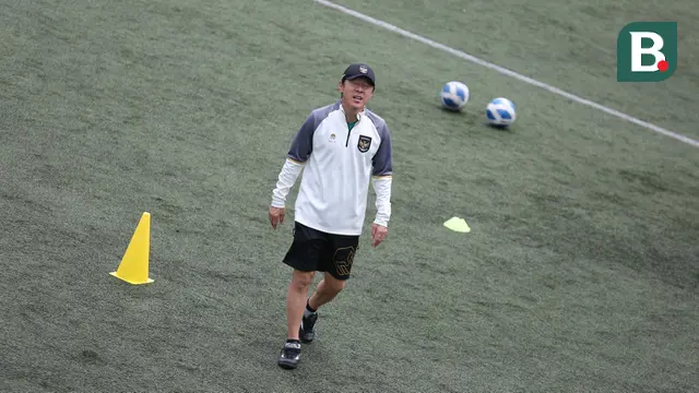 Latihan Timnas Indonesia U-20 untuk Piala Asia U-20 2023