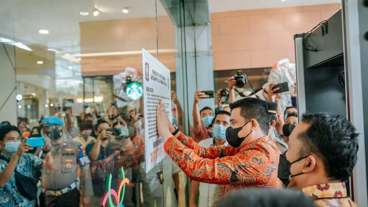 Tunggak Pajak 56 Miliar, Wali Kota Medan Tindak Tegas Mall Centre Point