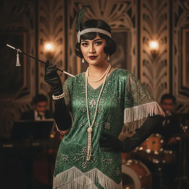 Inspirasi Gaya Vintage (Gemini AI)