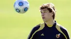 Striker Spanyol, Fernando Llorente di sesi latihan di Las Rozas, 25 Maret 2009 jelang laga kualifkasi PD 2010 melawan Turki, 28 Maret 2009. AFP PHOTO/ PIERRE-PHILIPPE MARCOU 
