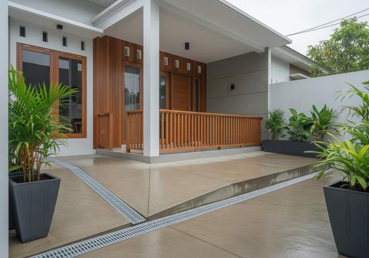 9 Desain Teras Rumah Tetap Kering saat Hujan, Inspirasi Estetis dan Fungsional