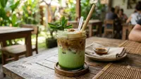 Resep Es Kopi Pandan Latte Rendah Kalori, Tetap Creamy dan Nikmat untuk Diet