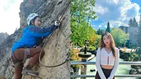 Liburan Natasha Wilona ke Kanada jajal olahraga ekstrem (Sumber: Instagram/natashawilona12)