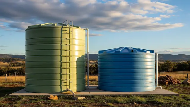 Perbedaan Tandon Air Fiberglass dan Toren Air Plastik untuk Rumah/Gemini AI