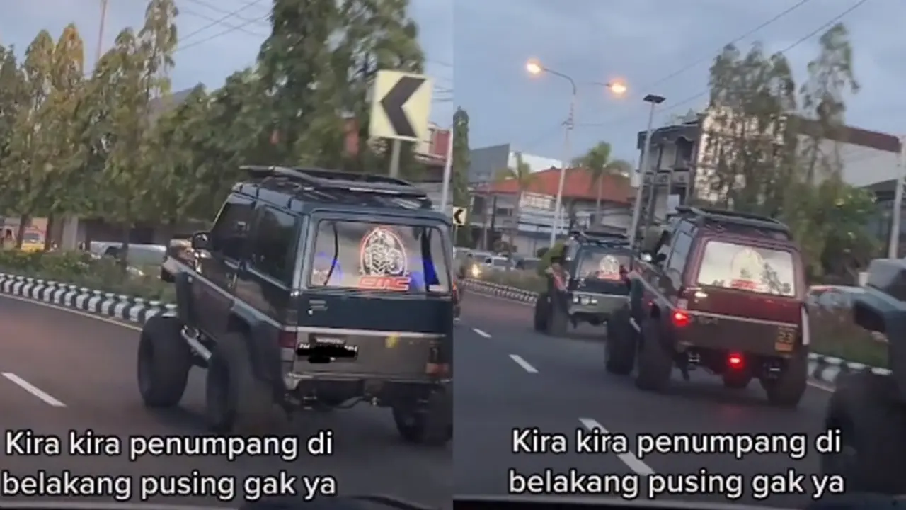 Modifikasi nyeleneh (TikTok/@herlina_kwkwkwkwk)