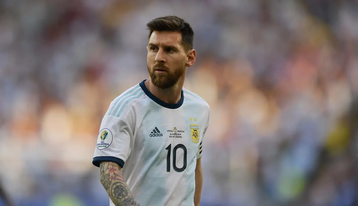 Argentina akan menghadapi tuan rumah Brasil pada semifinal Copa America 2019. (AFP/Carl De Souza)