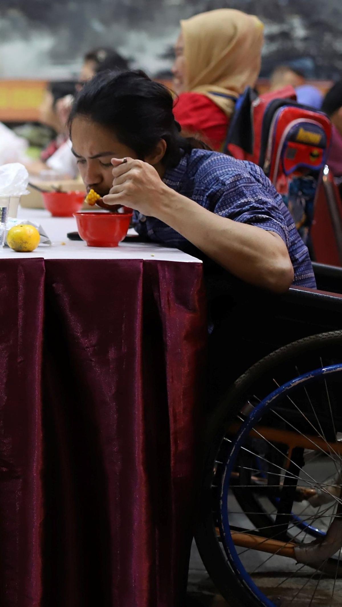 Tujuan acara ini diadakan untuk saling berbagi dan merajut kebersamaan di bulan suci Ramadan.&nbsp;Foto: merdeka.com / Arie Basuki<br>