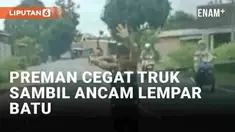 Preman jalanan menjadi musuh utama bagi sopir truk, seperti baru-baru ini viral di Lampung. Sopir truk dan kernet menjadi korban premanisme pemuda saat melintas di daerah Terbanggi Besar, Lampung Tengah (8/3/2024). Sopir truk terpaksa berhenti karena...