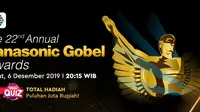 Rangkaian Acara Panasonic Gobel Awards 2019 dan Ikuti Quiznya di Vidio. sumberfoto: Vidio