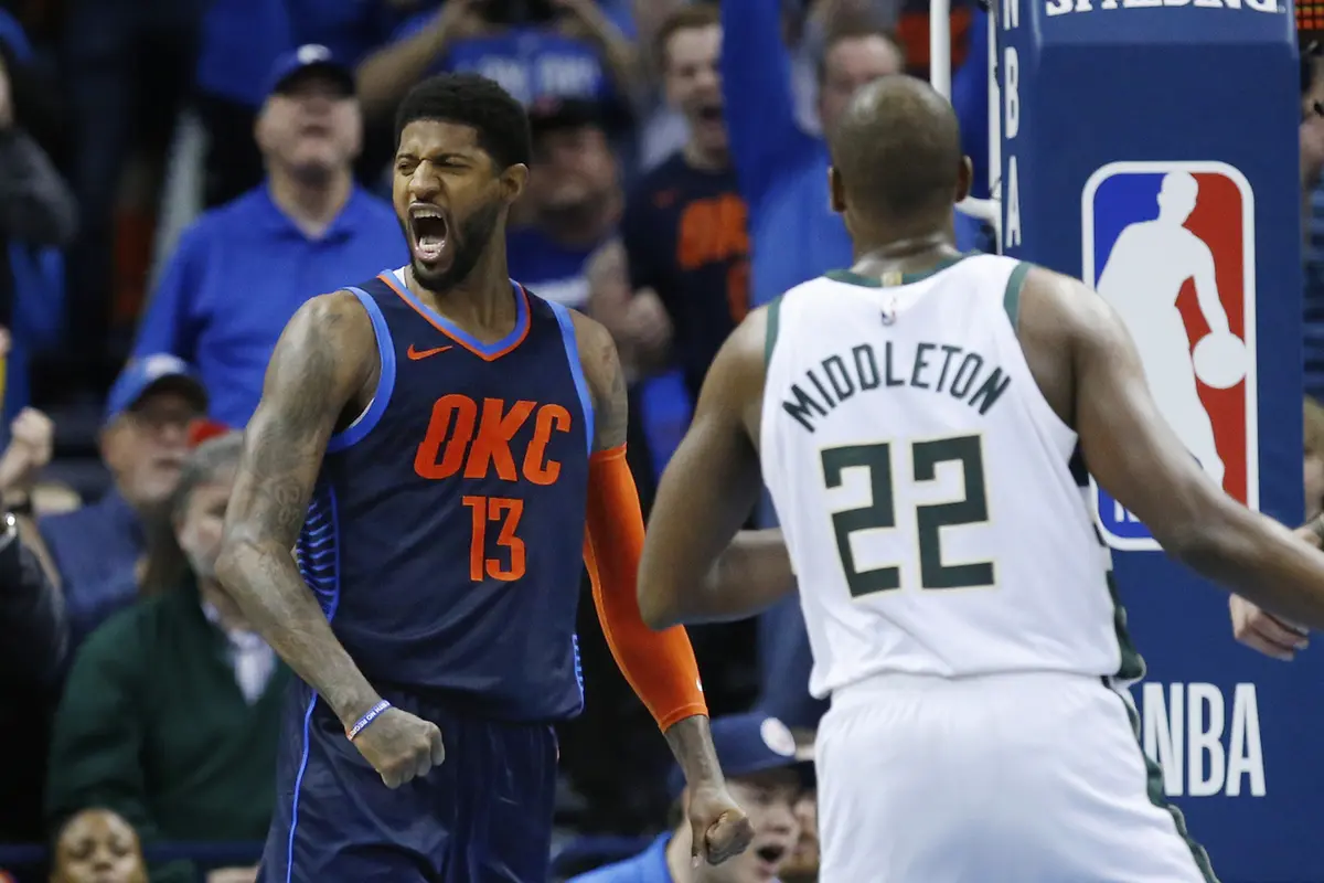 NBA: Selebrasi Paul George