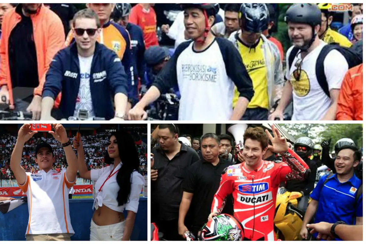 Pebalap MotoGP yang Pernah Mengunjungi Indonesia 