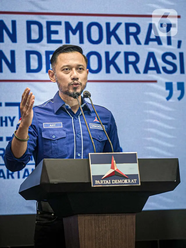 FOTO: AHY Berikan Tanggapan Terkait KLB Demokrat