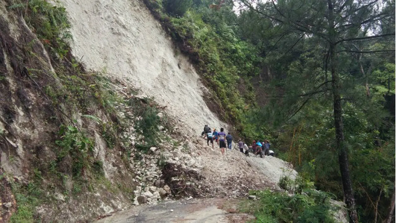 Longsor di Bogor