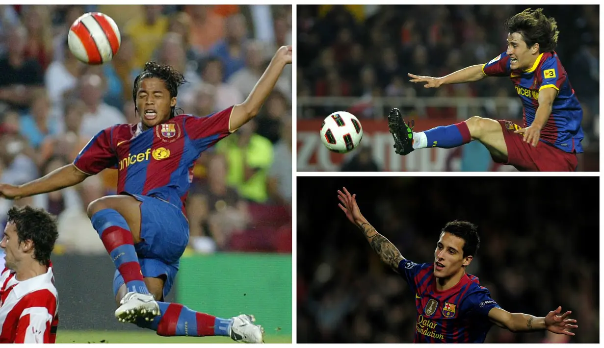 Inilah 5 bintang muda produk Akademi La Masia yang gagal bersinar di level senior bersama tim utama Barcelona. (AFP)