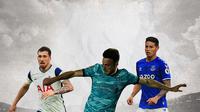 Ilustrasi - Pierre-Emile Hojbjerg, Diogo Jota, James Rodriguez (Bola.com/Adreanus Titus)