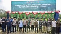 Momen Idulfitri, Menhut Halal Bihalal Bersama Kades di Kawasan TNWK