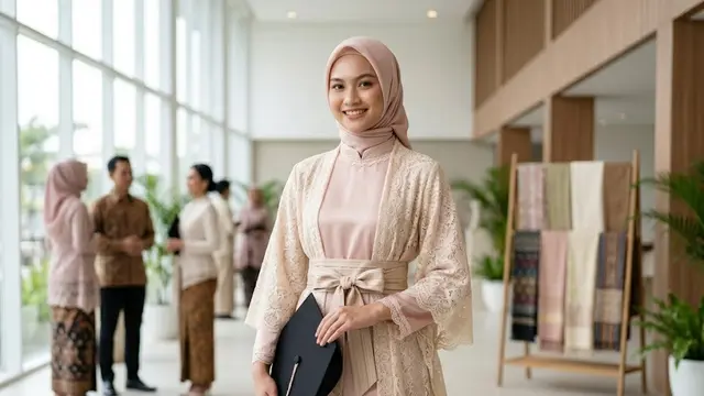 Gamis Inner-Outer yang Bisa Bongkar Pasang