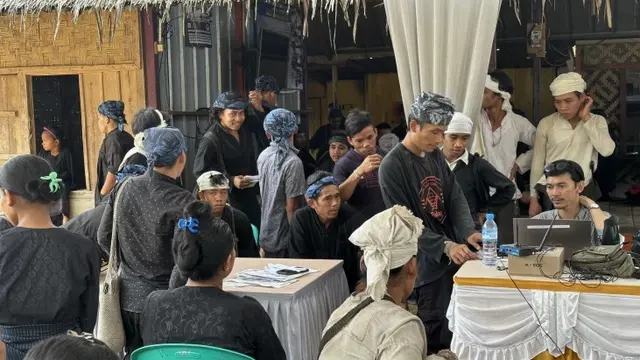 Perekaman e-KTP Masyarakat Baduy Dalam dan Luar