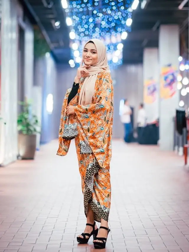 ilustrasi gaya fashion Ramadan