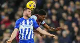 Gelandang Brighton & Hove Albion James Milner baru saja mencetak rekor penampilan di Liga Inggris.  (AFP/Ben Stansall)
