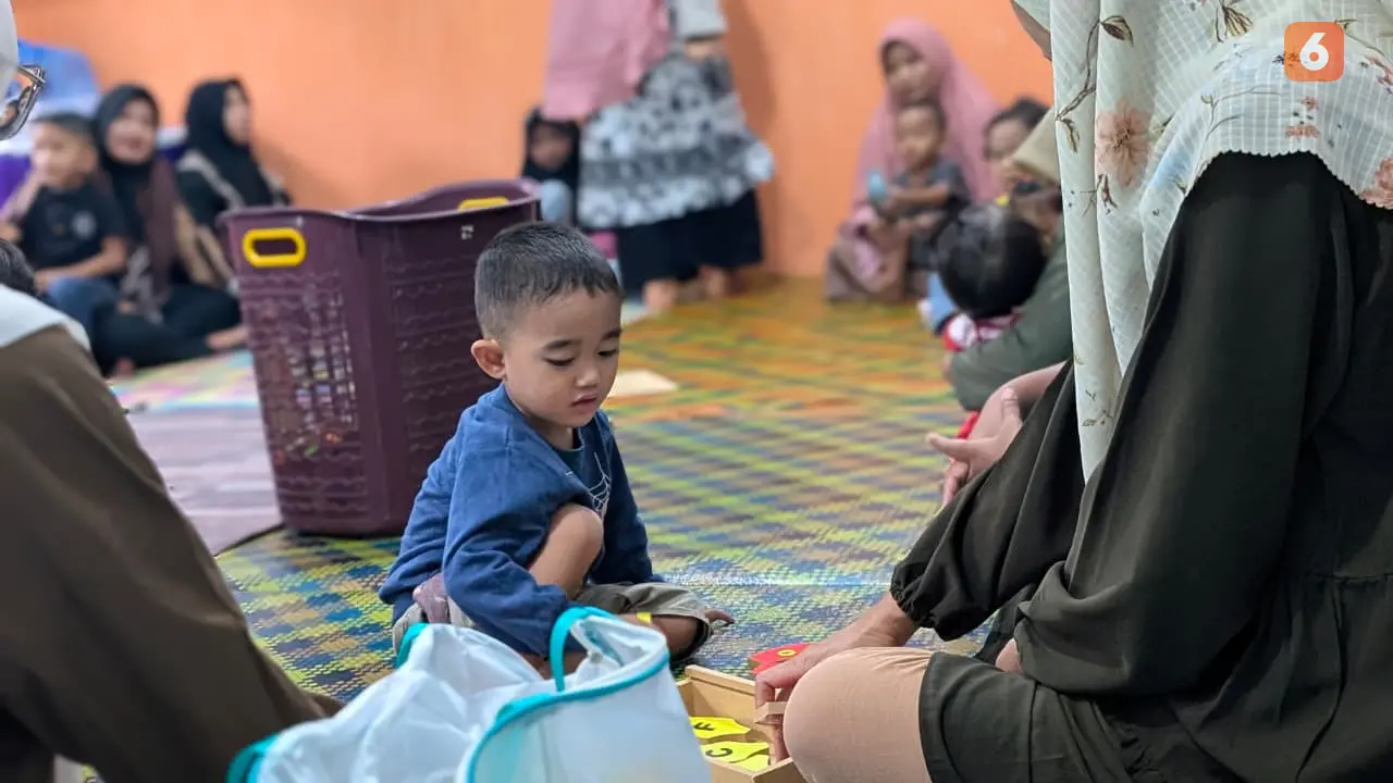 Pos Gizi Dompet Dhuafa di Sabang bantu atasi masalah gizi anak lewat edukasi, makan bersama, dan pola asuh sehat. (Foto: Ade Nasihudin Al Ansori/Liputan6.com)