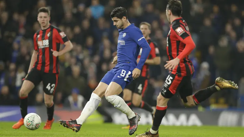 Chelsea, AFC Bounemouth, Piala Liga Inggris