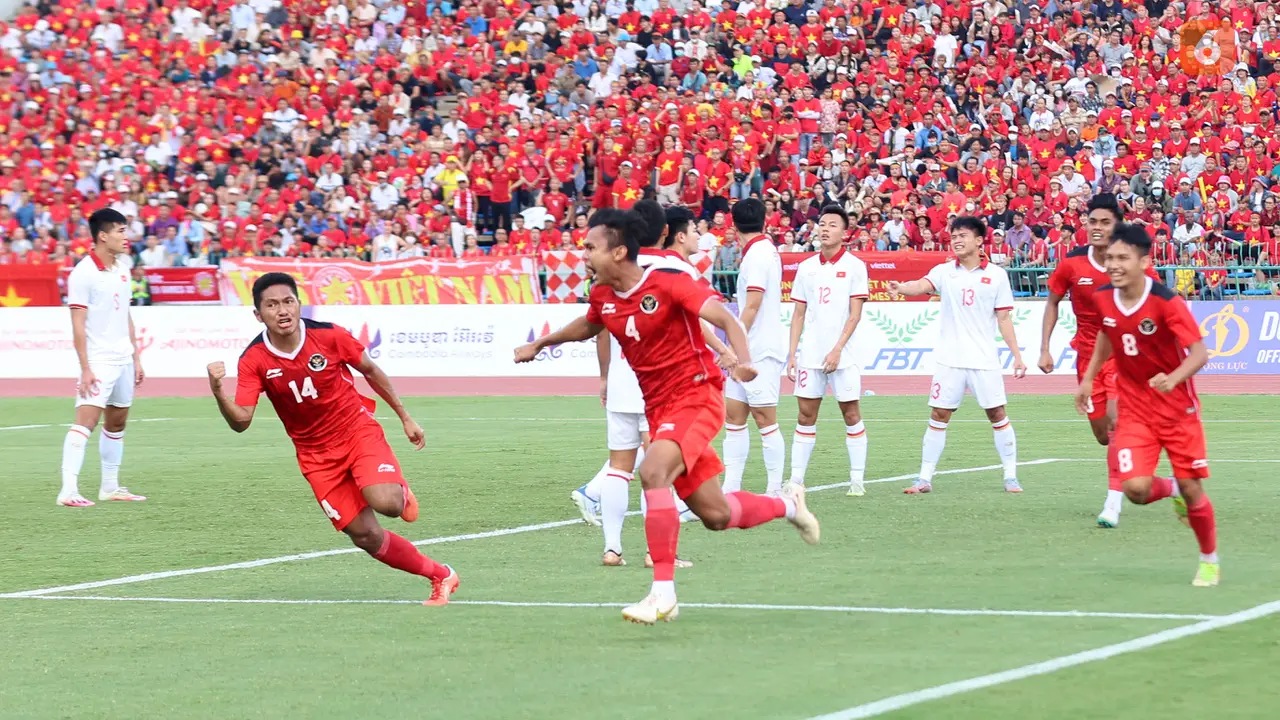 Timnas Indonesia U-22 Vs Timnas Vietnam U-22 Semifinal SEA Games 2023