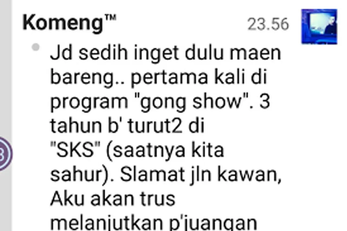 Ucapaan duka untuk Olga Syaputra