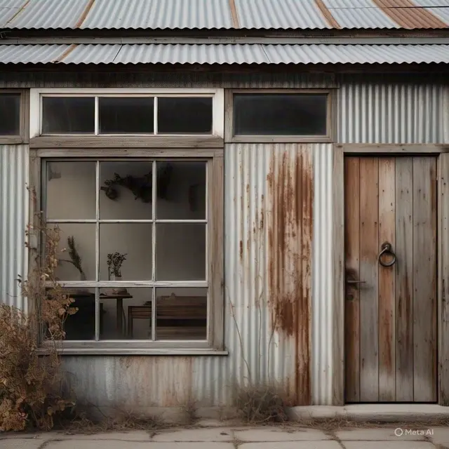 Gambar Rumah Simple Tapi Estetik Konsep Industrial