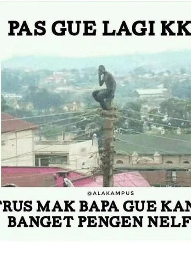 7 Meme Kisah Kocak Mahasiswa Jalani KKN Ini Bikin Senyum Sendiri