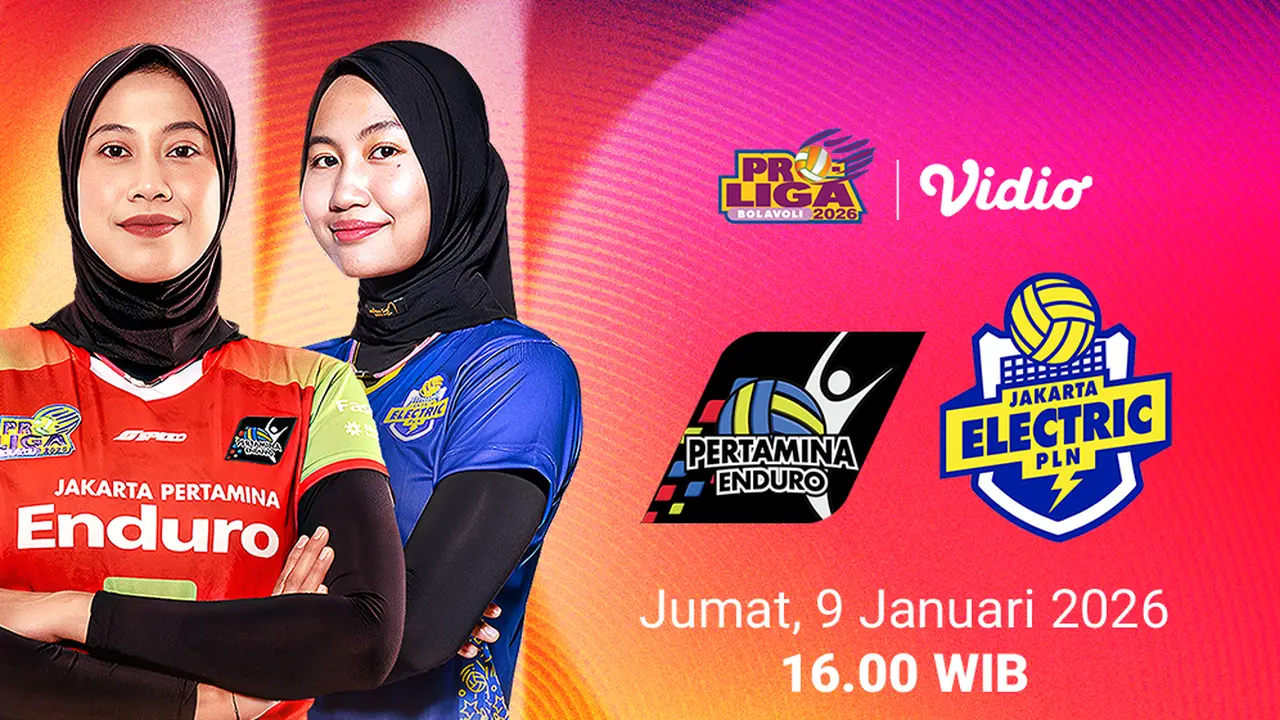 Saksikan Jakarta Pertamina Enduro vs Jakarta Electric PLN Mobile eksklusif di Vidio. (dok. vidio.com)