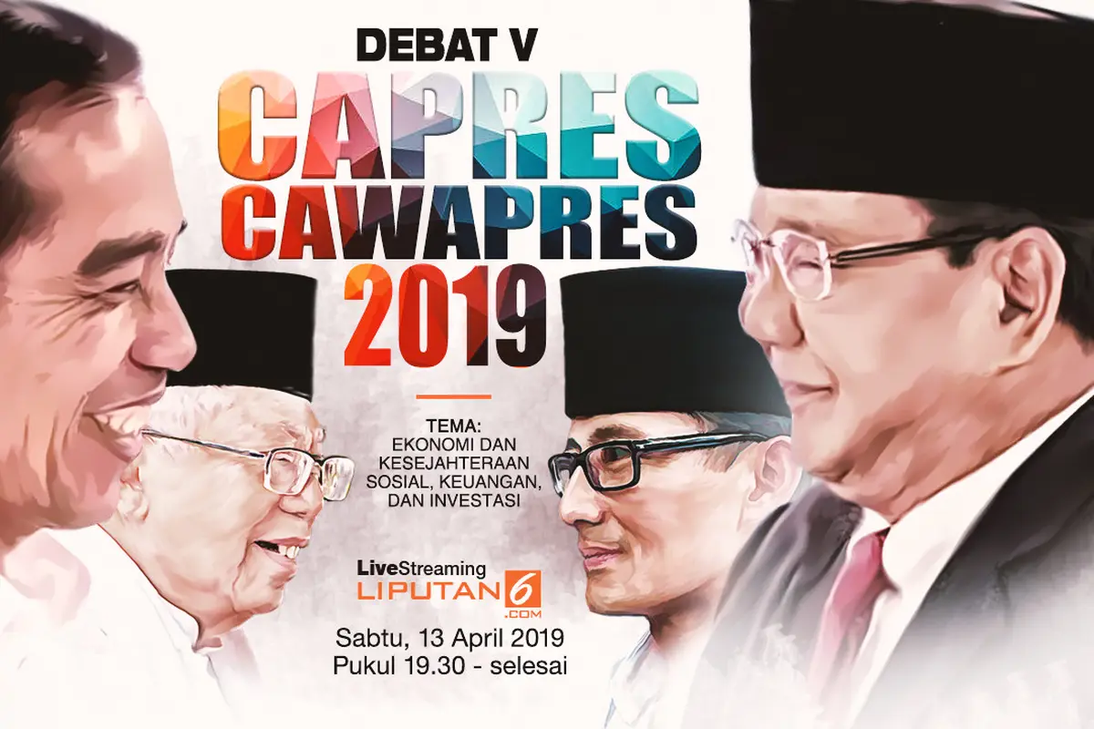 Live Streaming Debat Pamungkas Pilpres 2019. (Liputan6.com)
