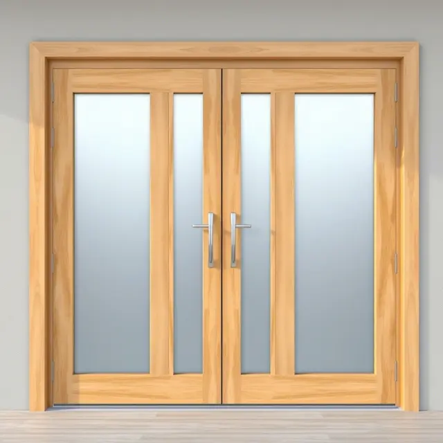 Desain Pintu Rumah 2 Pintu Besar Kecil