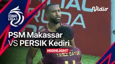 Berita video highlights BRI Liga 1, PSM menang 2-1 atas Persik Kediri, Minggu (19/2/23)