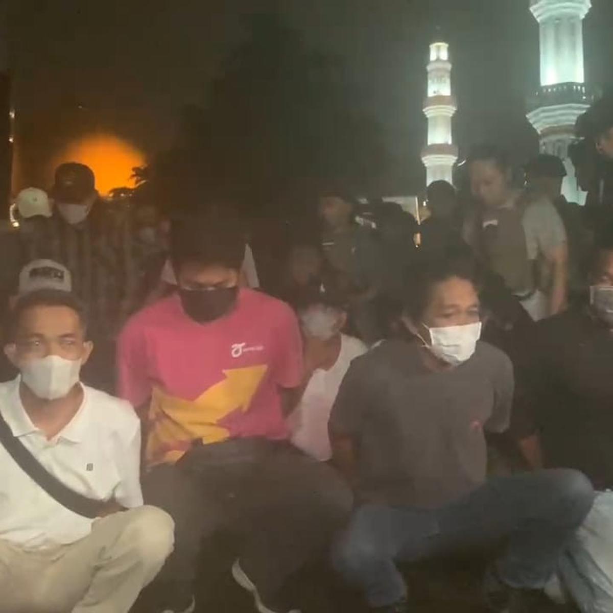 penangkapan preman di jakbar