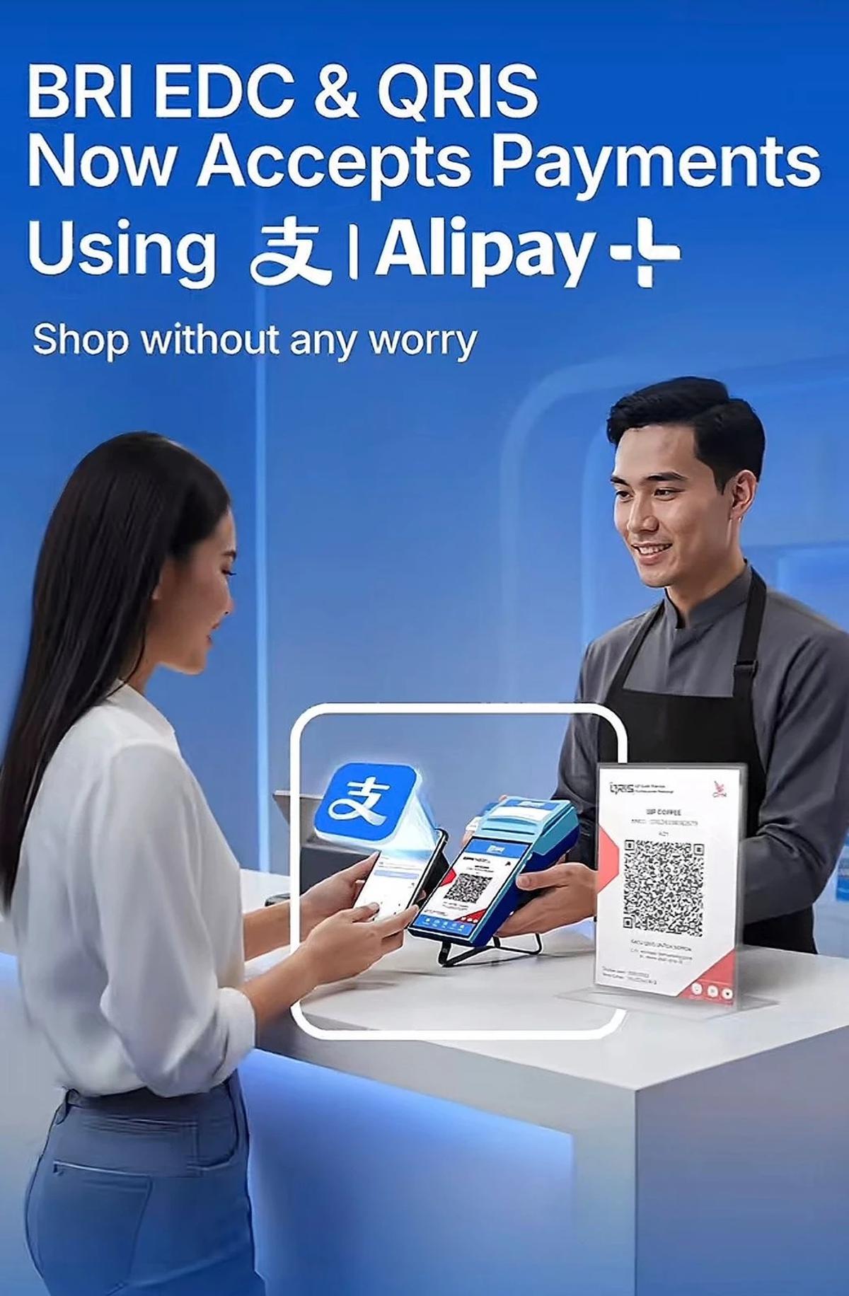 Pembayaran QRIS Cross Border BI, Merchant BRI Sudah Terhubung dengan Alipay dan UnionPay