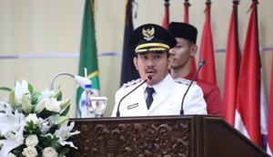 Bupati Bekasi Ade Kuswara Kunang usai dilantik di pelantikan kepala daerah serentak&nbsp;di Istana Kepresidenan, Jakarta, Kamis (20/2/2025). (Ist)