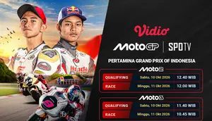Moto3 Pertamina Grand Prix of Indonesia 2026: Veda Ega Lolos Langsung ke Q2 Moto3 di Vidio