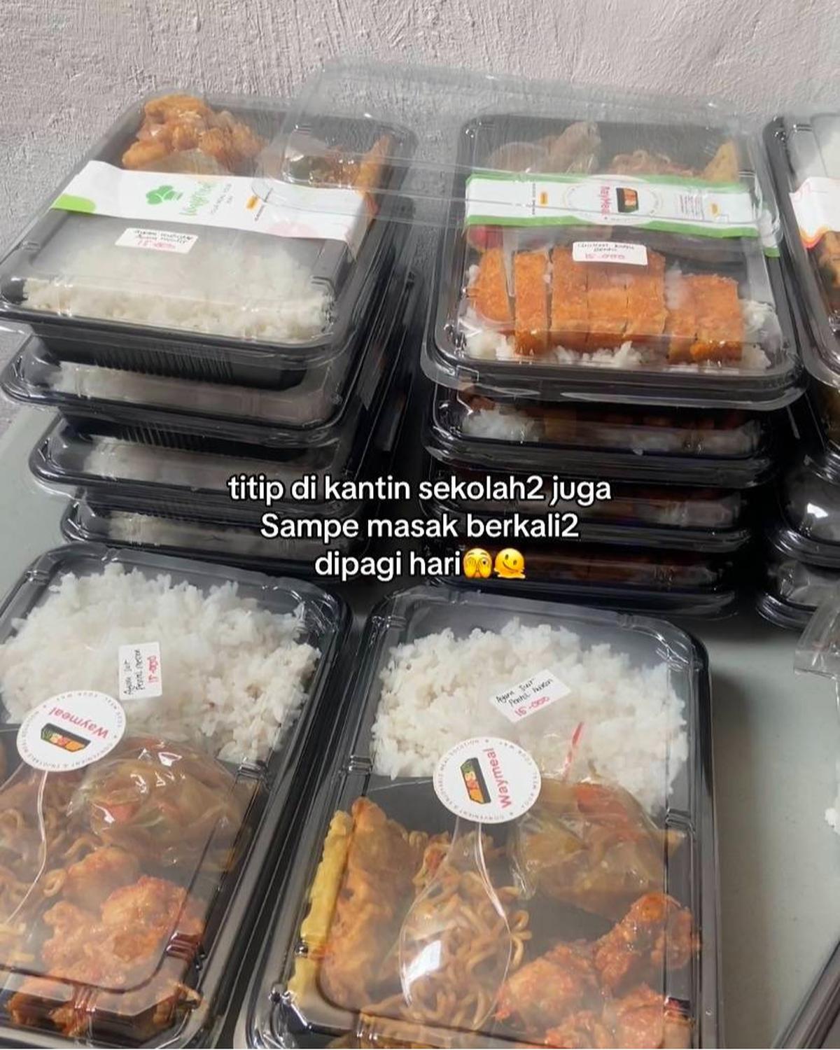 Belajar Bangun Pagi hingga Menawarkan Harga Murah, Lika Liku Pria Rintis Usaha Bento Box di Sekolahan Ini Curi Perhatian