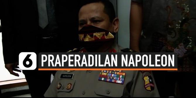VIDEO: Sidang Perdana Praperadilan Penetapan Irjen Napoleon Jadi Tersangka