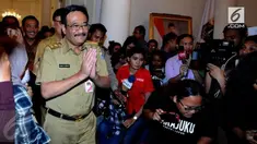 Pelaksana Tugas Gubernur (Plt) DKI Jakarta Djarot Saiful Hidayat akan dilantik menjadi gubernur DKI Jakarta pada Kamis, 15 Juni 2017.