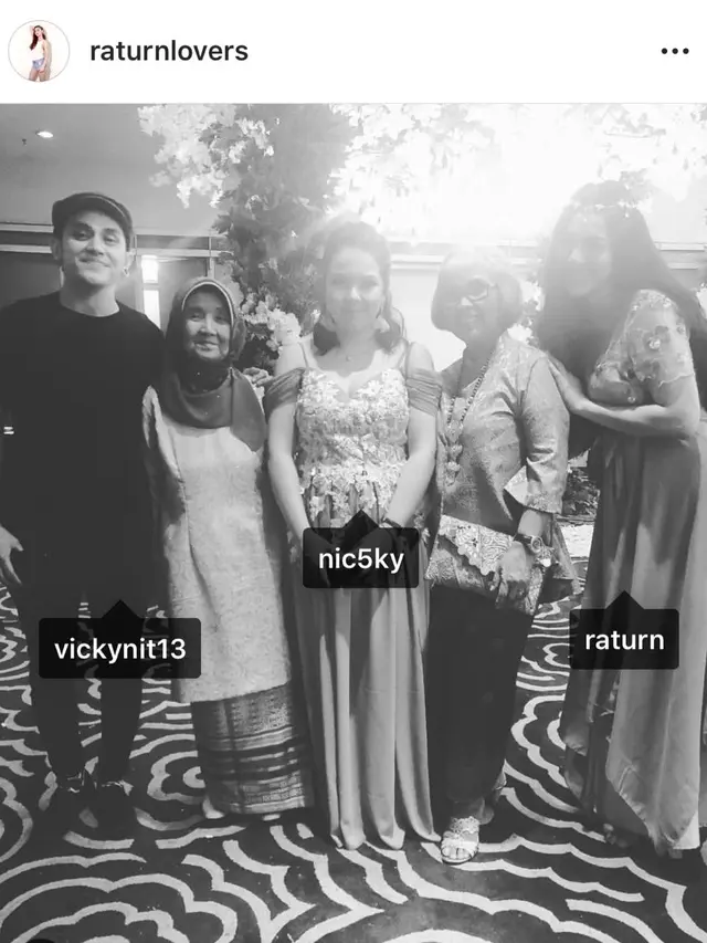 Ratu Rizky Nabila dan Vicky Nitinegoro (Instagram)