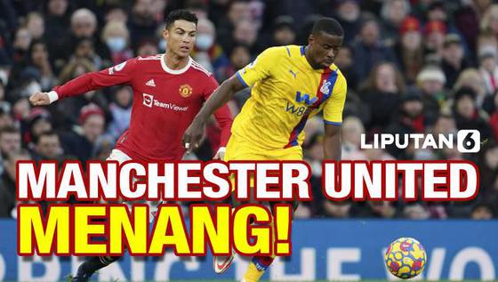 VIDEO: Debut Ralf Rangnick, Manchester United Tumbangkan Crystal Palace 1-0