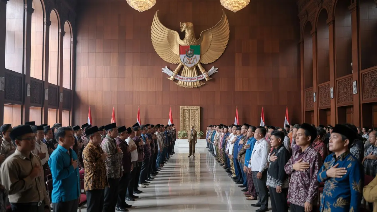 contoh pancasila sebagai dasar negara