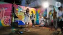 Grup musik Diorama tampil saat perayaan Hari Musik Nasional di M Bloc Space, Jakarta, Rabu (9/3/2022). Acara ini bertujuan membangkitkan kembali musik yang sudah lama tertidur atau mati suri karena pandemi COVID-19. (Liputan6.com/Herman Zakharia)