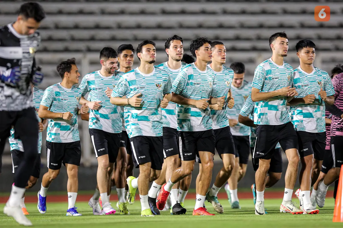 Foto: Melihat Persiapan Terakhir Timnas Indonesia Jelang Hadapi Vietnam Pada Kualifikasi Piala Dunia 2026