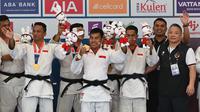 Tim Blind Judo Indonesia keluar sebagai juara umum ASEAN Para Games 2023 Kamboja. (Bola.com/NPC Indonesia)
